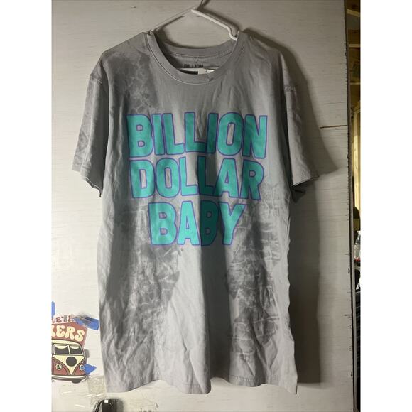 Billion Dollar Baby T-Shirt Mens Small Tie Dye Short Sleeve Crew Neck Tee XL - Picture 1 of 5